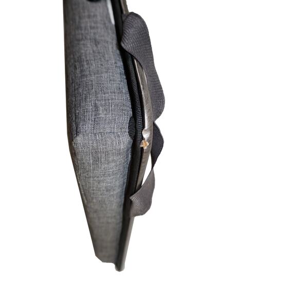 Lapgear Elevation Gray Lap Desk - Phone Holder - Cushion Fits up to 17" - Picture 11 of 12